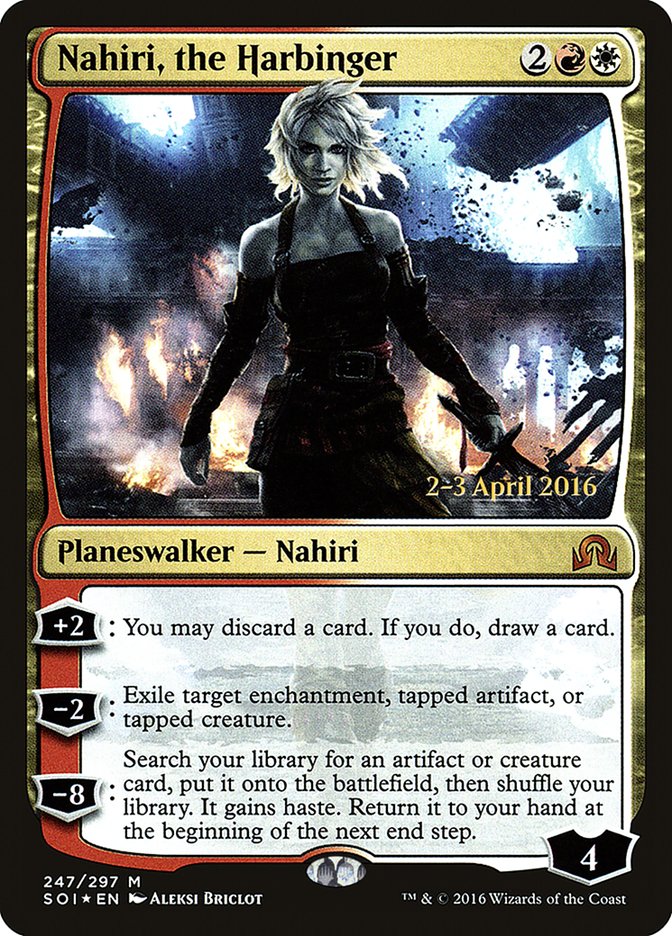 Nahiri, the Harbinger [Shadows over Innistrad Prerelease Promos] - The Mythic Store | 24h Order Processing