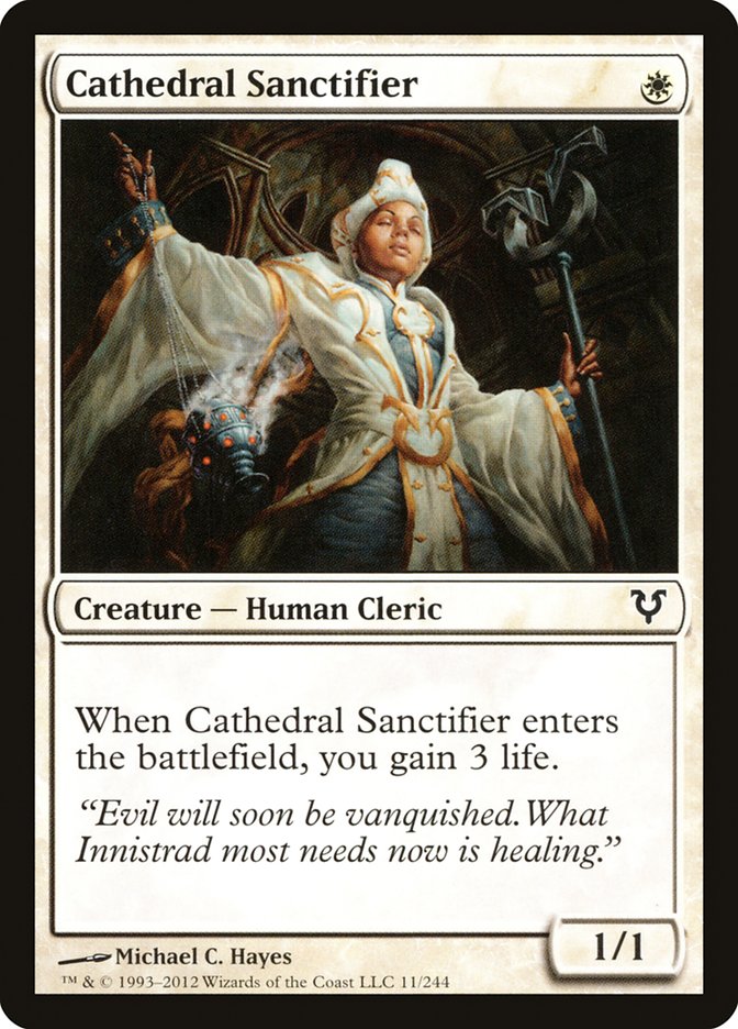 Cathedral Sanctifier [Avacyn Restored] - The Mythic Store | 24h Order Processing