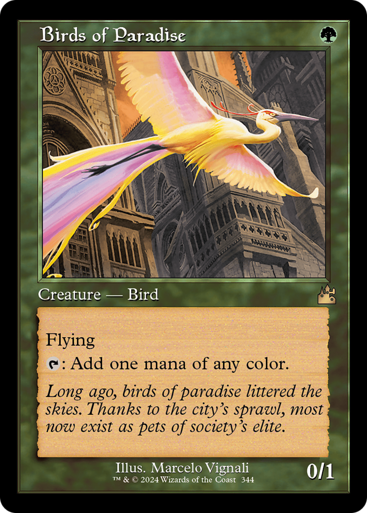 Birds of Paradise (Retro) [Ravnica Remastered] - The Mythic Store | 24h Order Processing