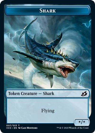 Pegasus // Shark Double-Sided Token [Challenger Decks 2021 Tokens] - The Mythic Store | 24h Order Processing