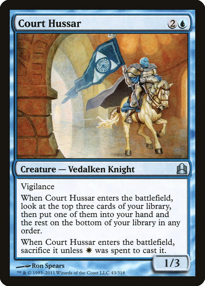 Court Hussar [Commander 2011] - The Mythic Store | 24h Order Processing