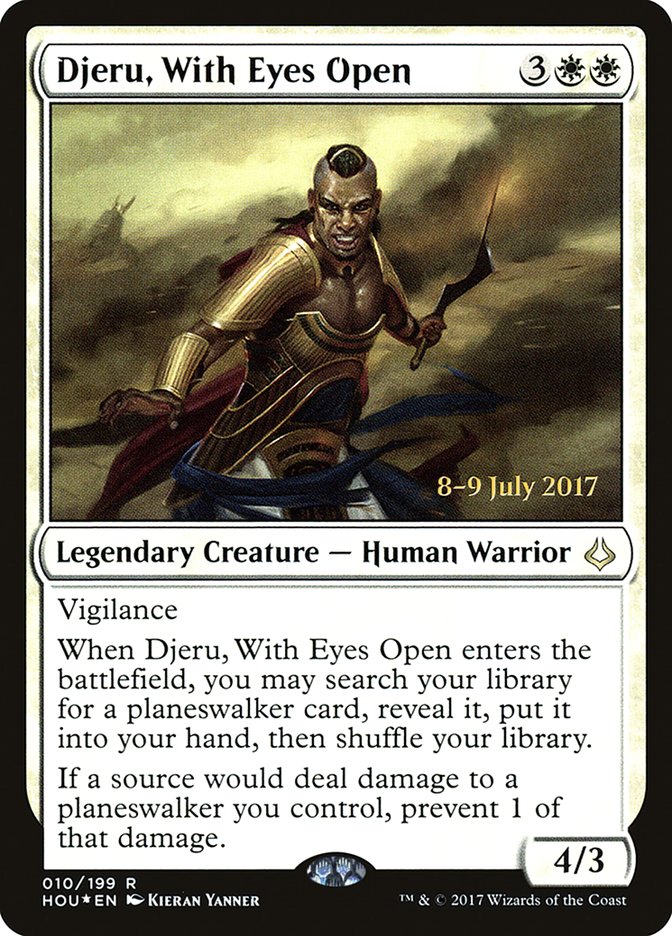 Djeru, With Eyes Open [Hour of Devastation Prerelease Promos] - The Mythic Store | 24h Order Processing