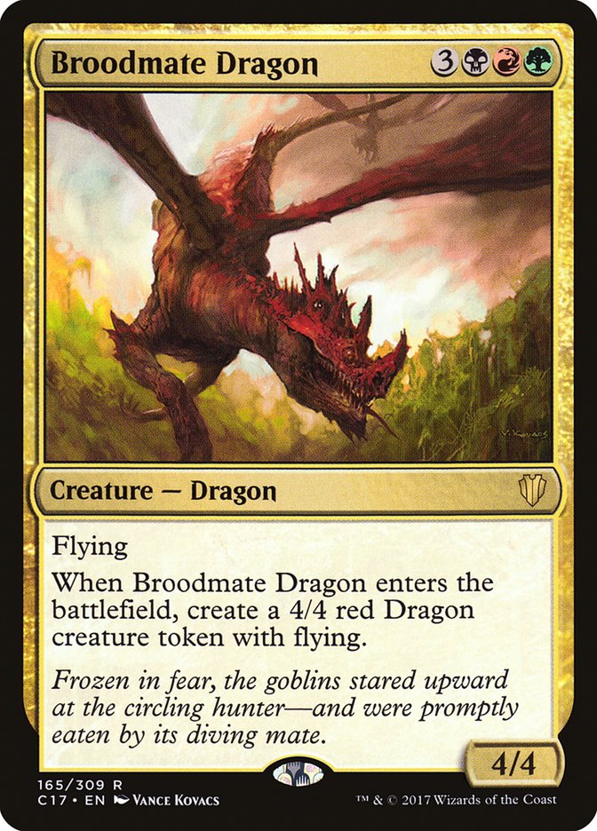 Broodmate Dragon [Commander 2017] - The Mythic Store | 24h Order Processing