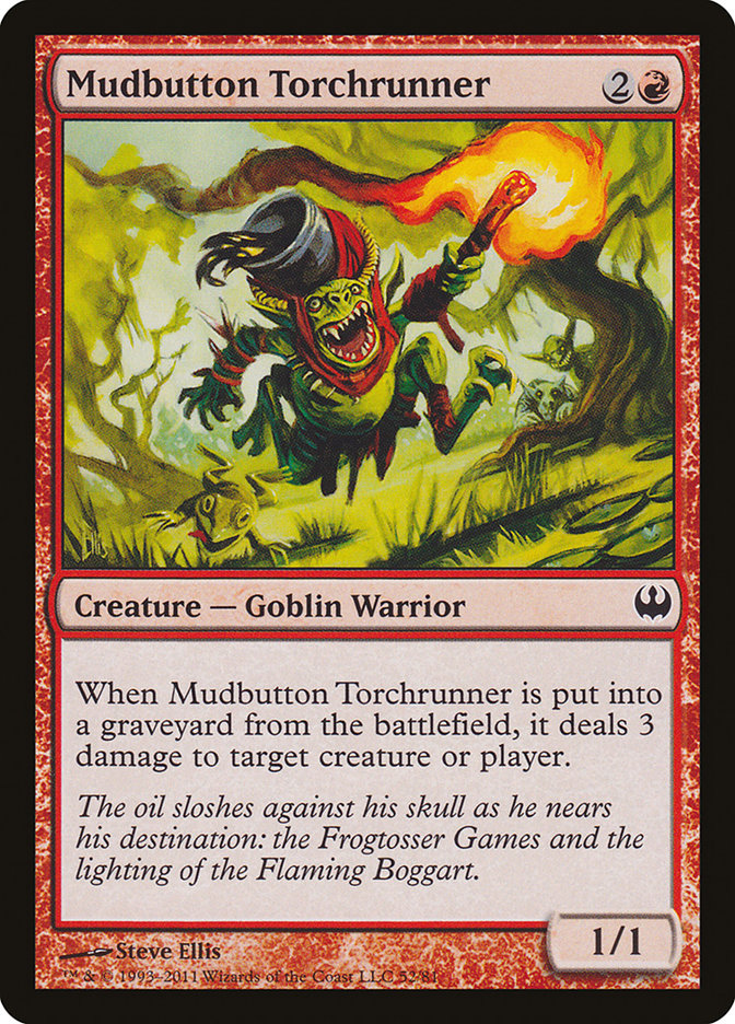 Mudbutton Torchrunner [Duel Decks: Knights vs. Dragons] - The Mythic Store | 24h Order Processing
