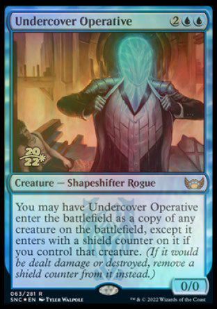 Undercover Operative [Streets of New Capenna Prerelease Promos] - The Mythic Store | 24h Order Processing