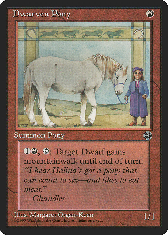 Dwarven Pony [Homelands] - The Mythic Store | 24h Order Processing
