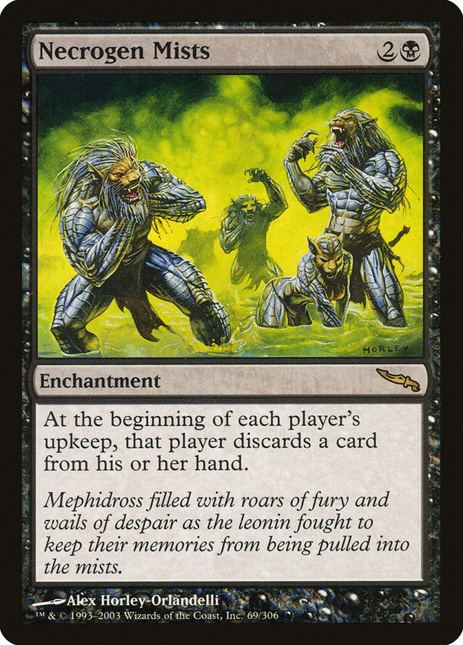Necrogen Mists [Mirrodin] - The Mythic Store | 24h Order Processing