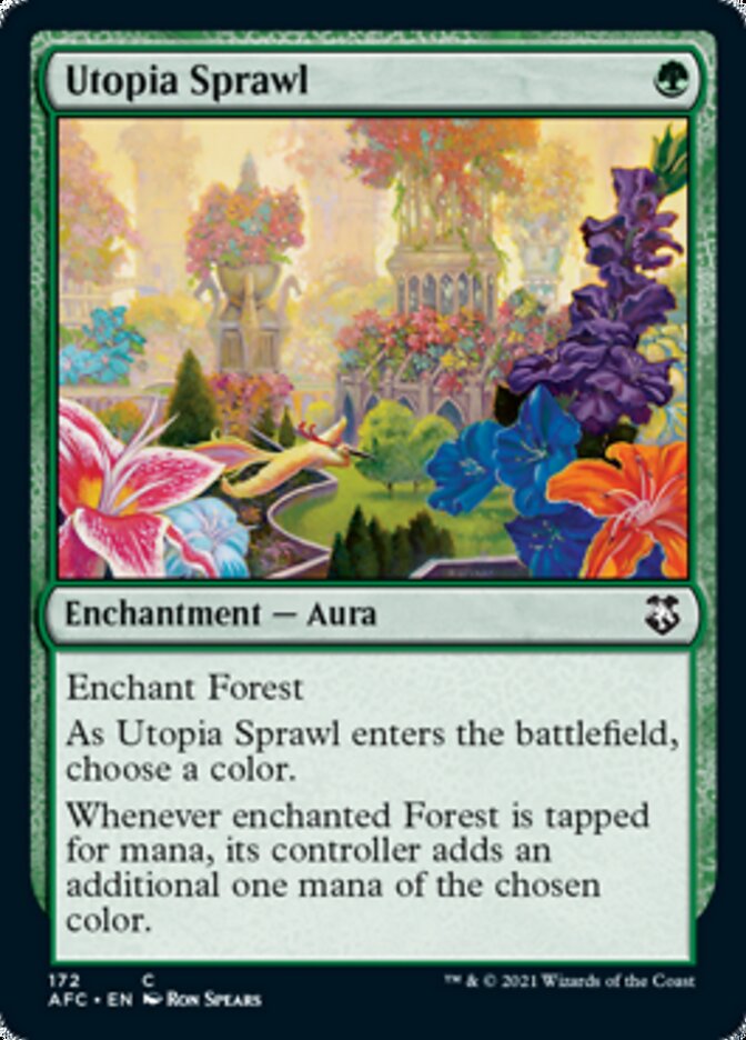 Utopia Sprawl [Dungeons & Dragons: Adventures in the Forgotten Realms Commander] - The Mythic Store | 24h Order Processing