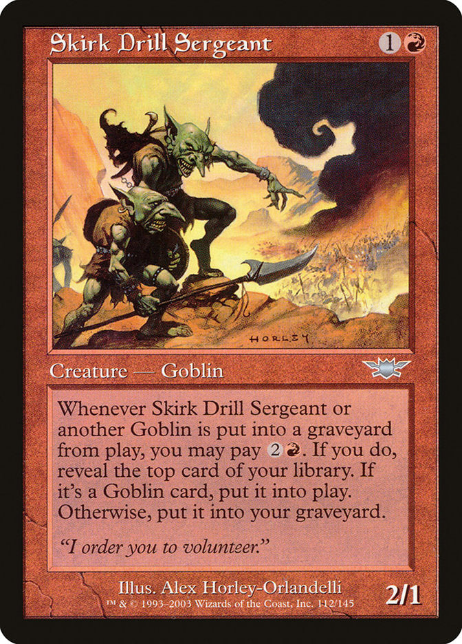 Skirk Drill Sergeant [Legions] - The Mythic Store | 24h Order Processing