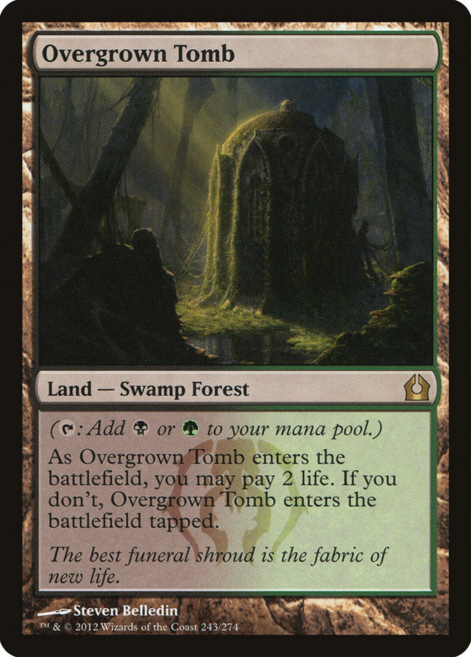 Overgrown Tomb [Return to Ravnica] - The Mythic Store | 24h Order Processing