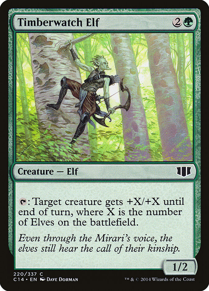 Timberwatch Elf [Commander 2014] - The Mythic Store | 24h Order Processing