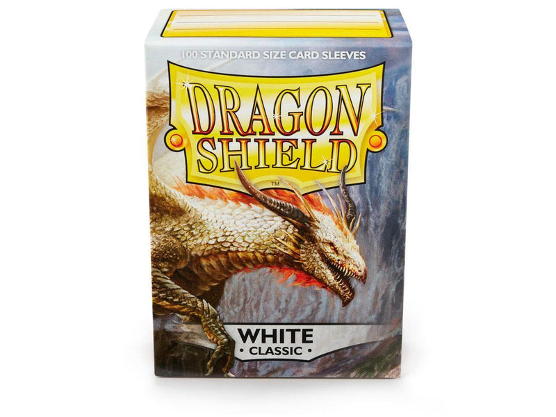 Dragon Shield Classic Sleeve - White ‘Aequinox’ 100ct - The Mythic Store | 24h Order Processing