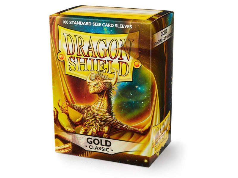 Dragon Shield Classic Sleeve - Gold ‘Pontifex’ 100ct - The Mythic Store | 24h Order Processing