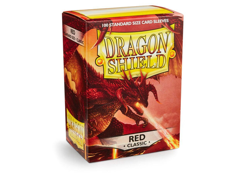 Dragon Shield Classic Sleeve - Red ‘Titanius’ 100ct - The Mythic Store | 24h Order Processing