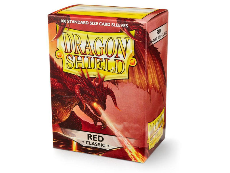 Dragon Shield Classic Sleeve - Red ‘Titanius’ 100ct - The Mythic Store | 24h Order Processing