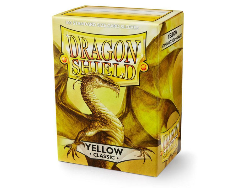 Dragon Shield Classic Sleeve - Yellow ‘Corona’ 100ct - The Mythic Store | 24h Order Processing