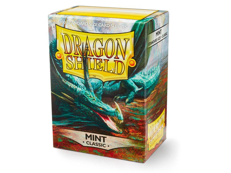 Dragon Shield Classic Sleeve - Mint ‘Cor’ 100ct - The Mythic Store | 24h Order Processing