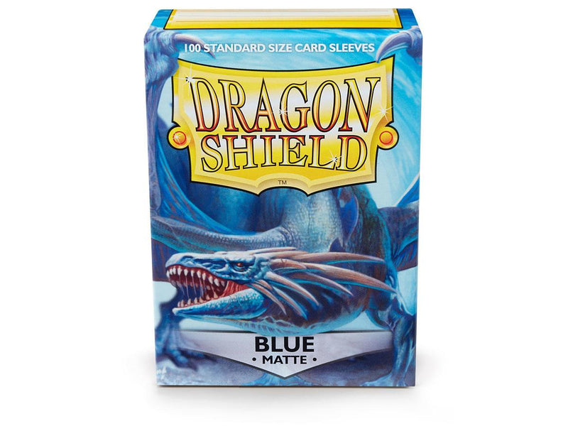 Dragon Shield Matte Sleeve -  Blue ‘Dennaesor’ 100ct - The Mythic Store | 24h Order Processing