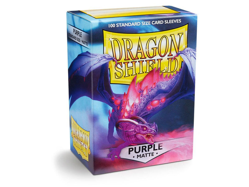 Dragon Shield Matte Sleeve - Purple ‘Miasma’ 100ct - The Mythic Store | 24h Order Processing