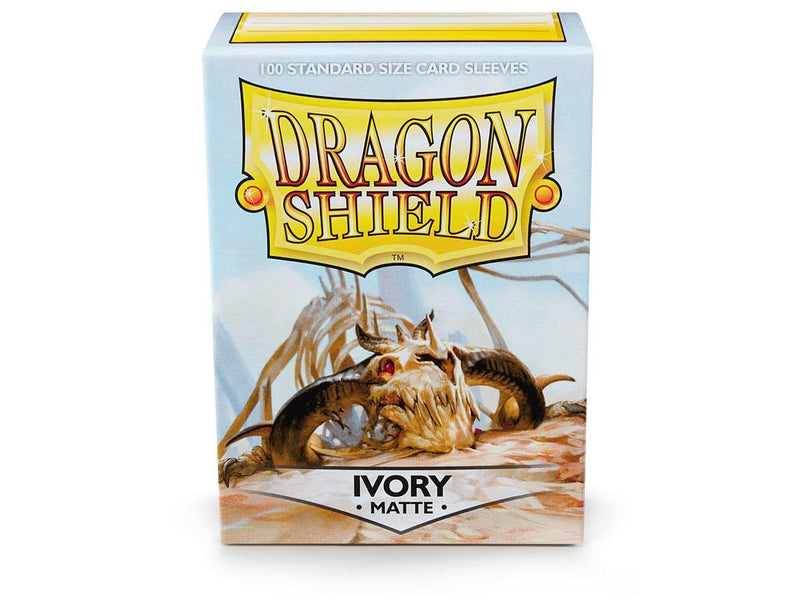 Dragon Shield Matte Sleeve - Ivory ‘Ogier’ 100ct - The Mythic Store | 24h Order Processing