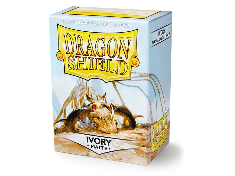 Dragon Shield Matte Sleeve - Ivory ‘Ogier’ 100ct - The Mythic Store | 24h Order Processing