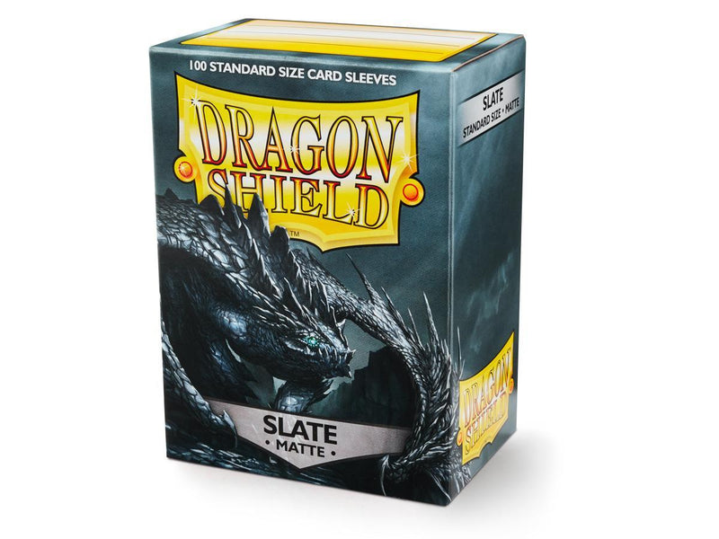 Dragon Shield Matte Sleeve - Slate ‘Escotarox’ 100ct - The Mythic Store | 24h Order Processing