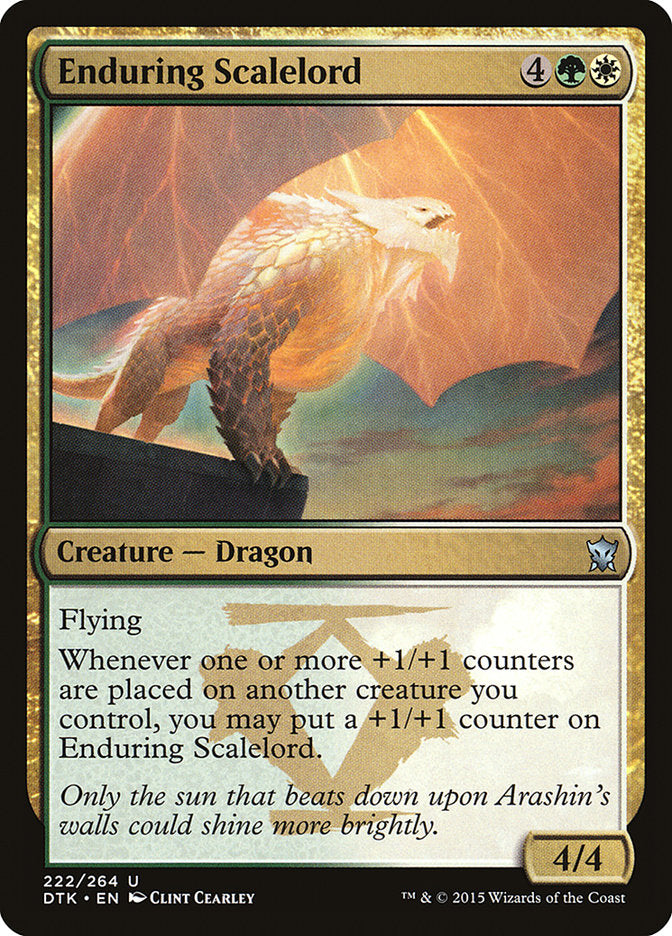 Enduring Scalelord [Dragons of Tarkir] - The Mythic Store | 24h Order Processing