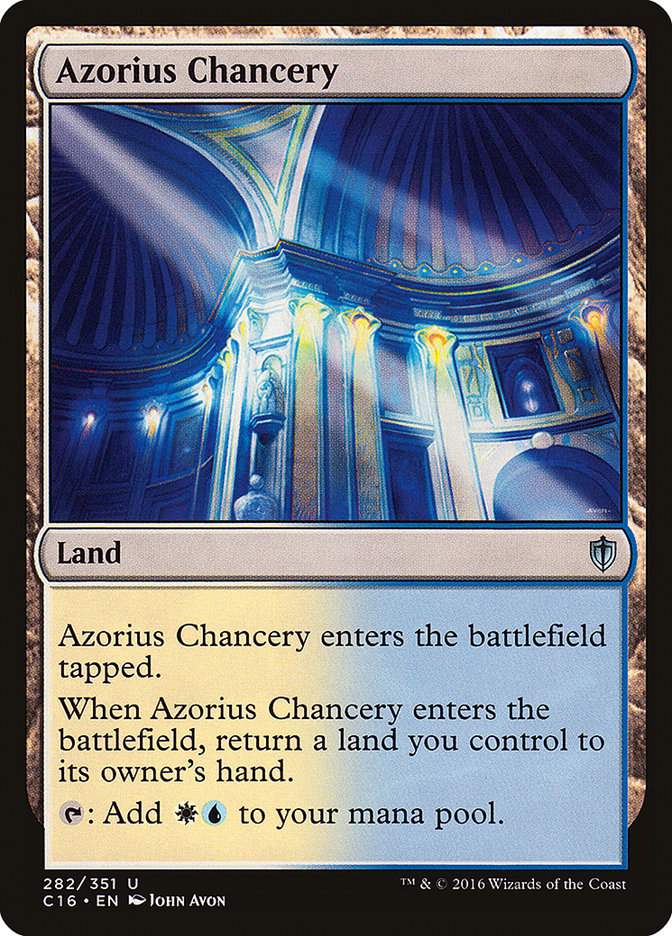 Azorius Chancery [Commander 2016] - The Mythic Store | 24h Order Processing