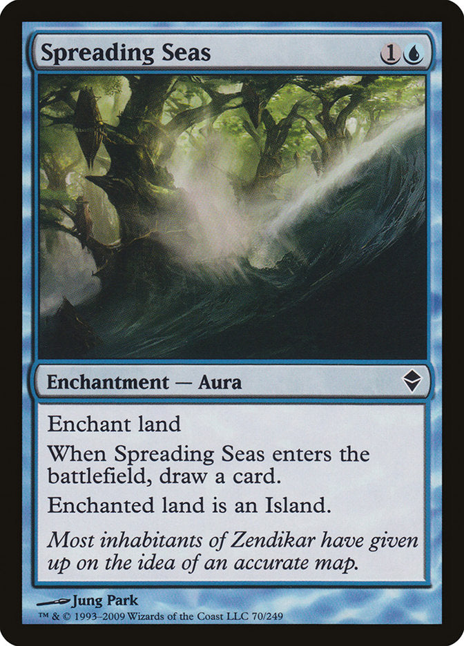 Spreading Seas [Zendikar] - The Mythic Store | 24h Order Processing