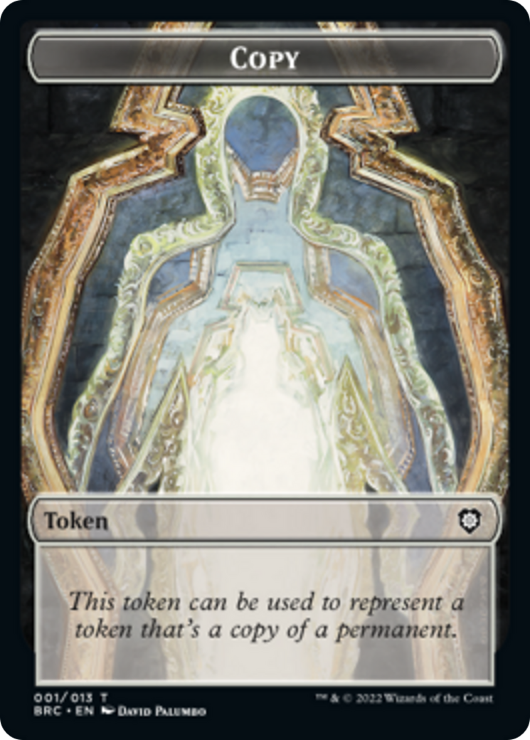 Copy // Powerstone Double-Sided Token [The Brothers' War Commander Tokens] - The Mythic Store | 24h Order Processing