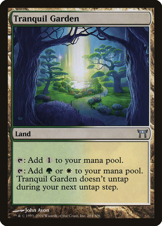 Tranquil Garden [Champions of Kamigawa] - The Mythic Store | 24h Order Processing