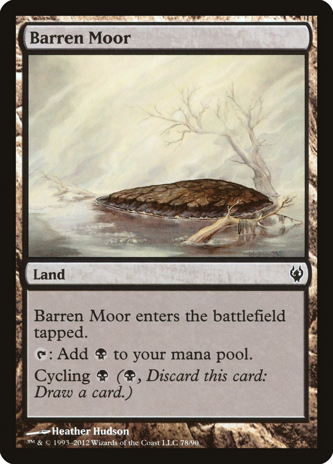 Barren Moor [Duel Decks: Izzet vs. Golgari] - The Mythic Store | 24h Order Processing