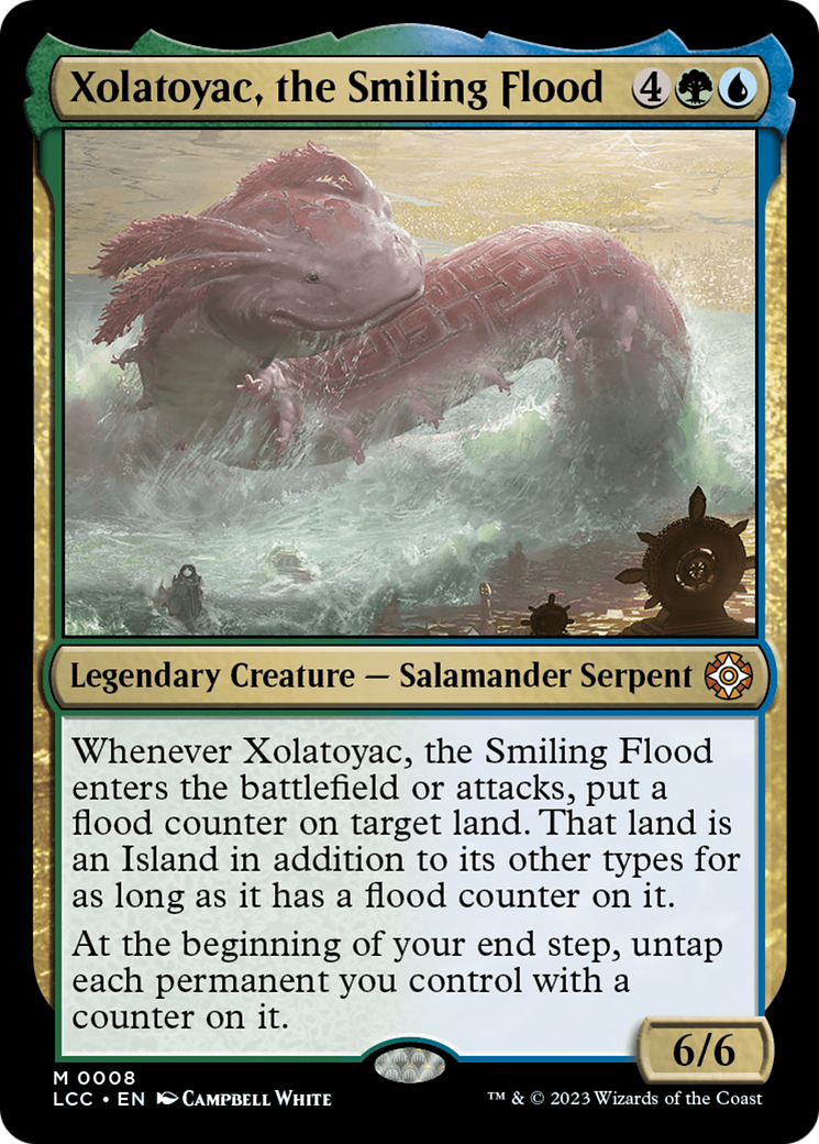Xolatoyac, the Smiling Flood [The Lost Caverns of Ixalan Commander] - The Mythic Store | 24h Order Processing