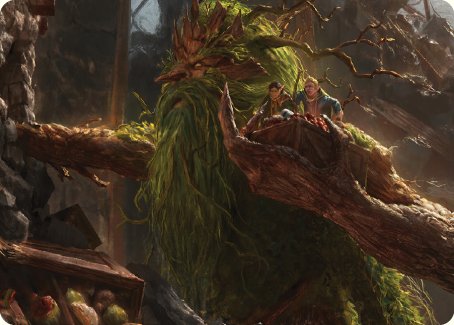 Treebeard, Gracious Host Art Card [The Lord of the Rings: Tales of Middle-earth Art Series] - The Mythic Store | 24h Order Processing