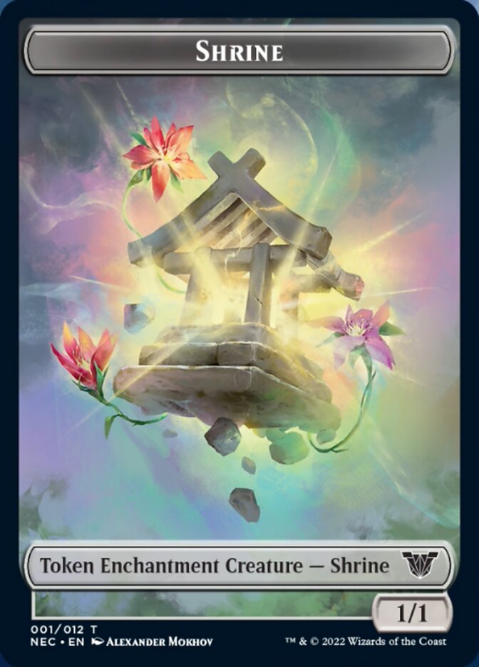 Shrine Token [Kamigawa: Neon Dynasty Commander Tokens] - The Mythic Store | 24h Order Processing