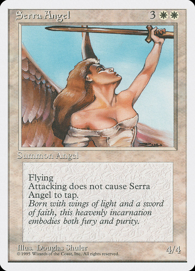 Serra Angel [Fourth Edition] - The Mythic Store | 24h Order Processing