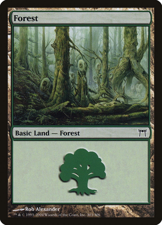 Forest (303) [Champions of Kamigawa] - The Mythic Store | 24h Order Processing
