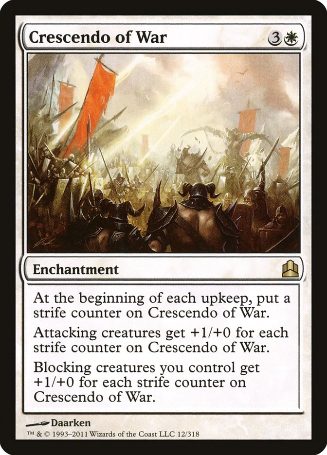 Crescendo of War [Commander 2011] - The Mythic Store | 24h Order Processing