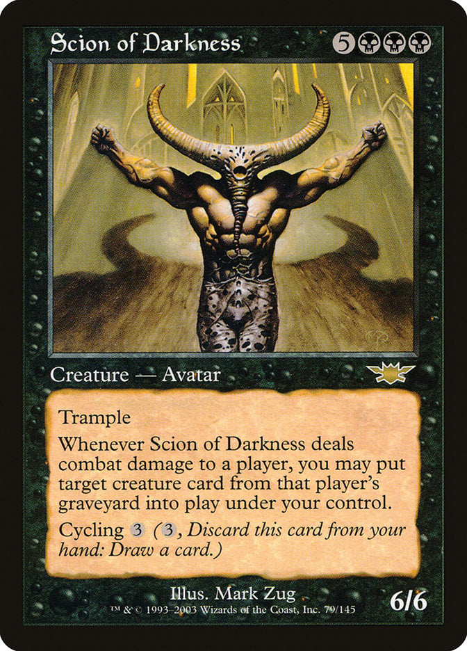 Scion of Darkness [Legions] - The Mythic Store | 24h Order Processing