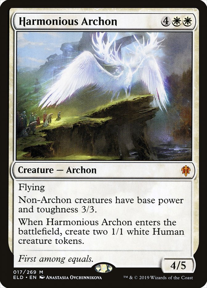 Harmonious Archon [Throne of Eldraine] - The Mythic Store | 24h Order Processing
