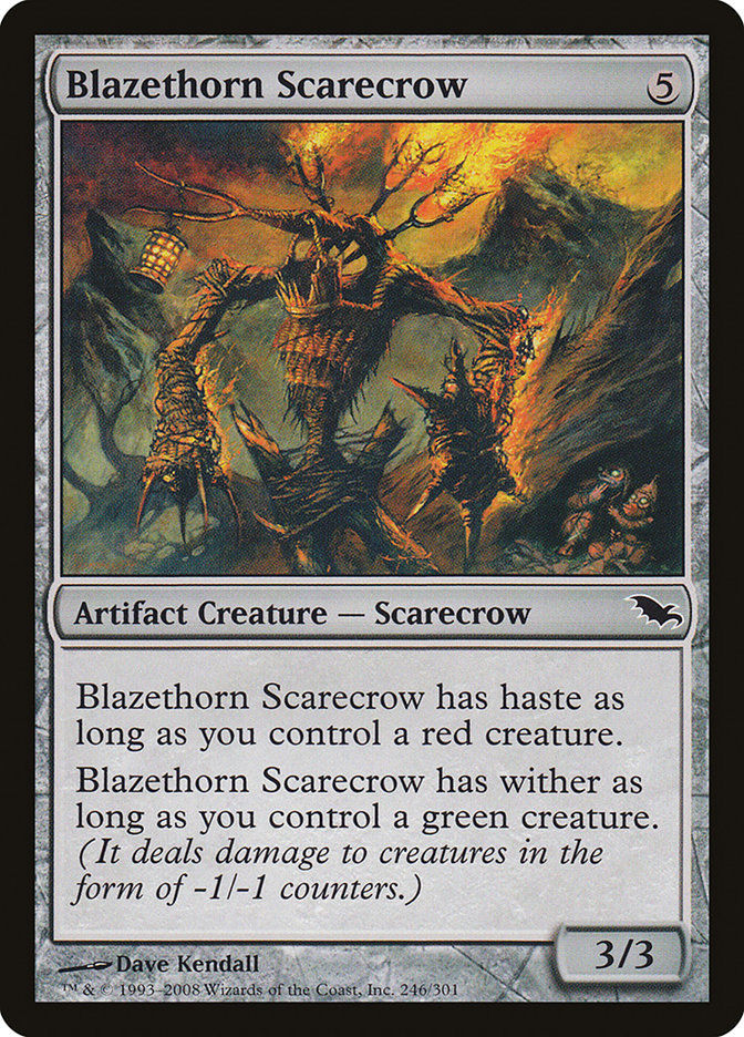 Blazethorn Scarecrow [Shadowmoor] - The Mythic Store | 24h Order Processing