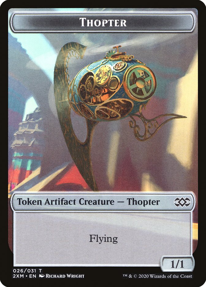 Beast // Thopter (026) Double-Sided Token [Double Masters Tokens] - The Mythic Store | 24h Order Processing