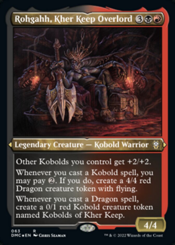 Rohgahh, Kher Keep Overlord (Foil Etched) [Dominaria United Commander] - The Mythic Store | 24h Order Processing
