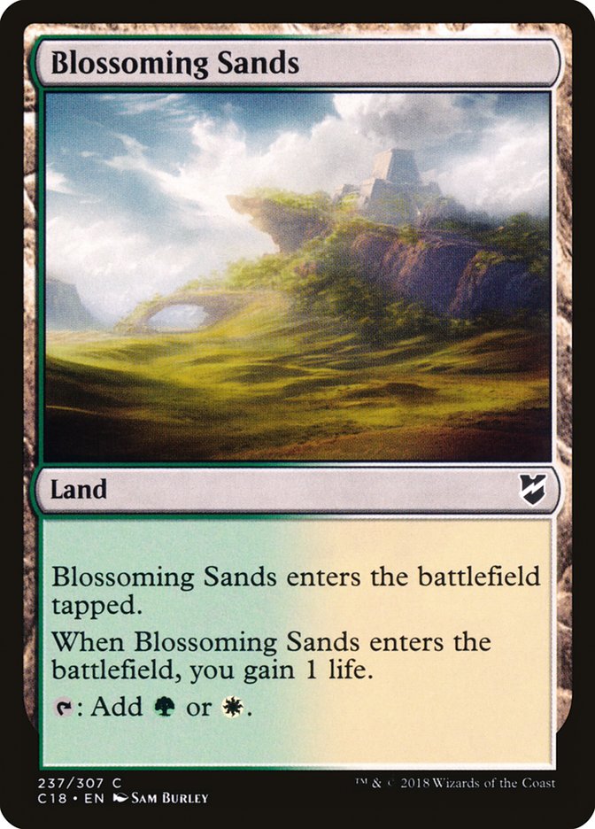 Blossoming Sands [Commander 2018] - The Mythic Store | 24h Order Processing
