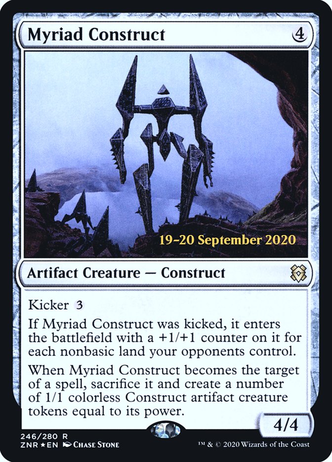Myriad Construct [Zendikar Rising Prerelease Promos] - The Mythic Store | 24h Order Processing