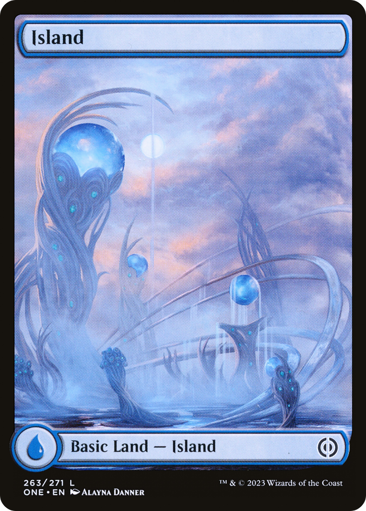 Island (263) (Full-Art) [Phyrexia: All Will Be One] - The Mythic Store | 24h Order Processing