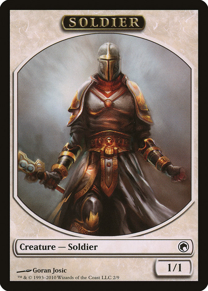 Soldier Token [Scars of Mirrodin Tokens] - The Mythic Store | 24h Order Processing