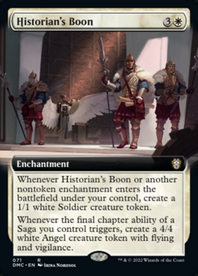 Historian's Boon (Extended Art) [Dominaria United Commander] - The Mythic Store | 24h Order Processing