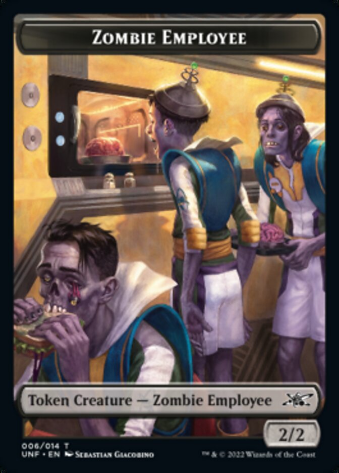 Zombie Employee Token [Unfinity Tokens] - The Mythic Store | 24h Order Processing