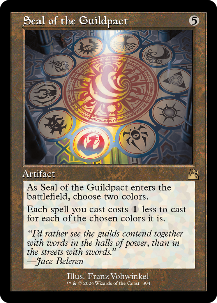 Seal of the Guildpact (Retro Frame) [Ravnica Remastered] - The Mythic Store | 24h Order Processing